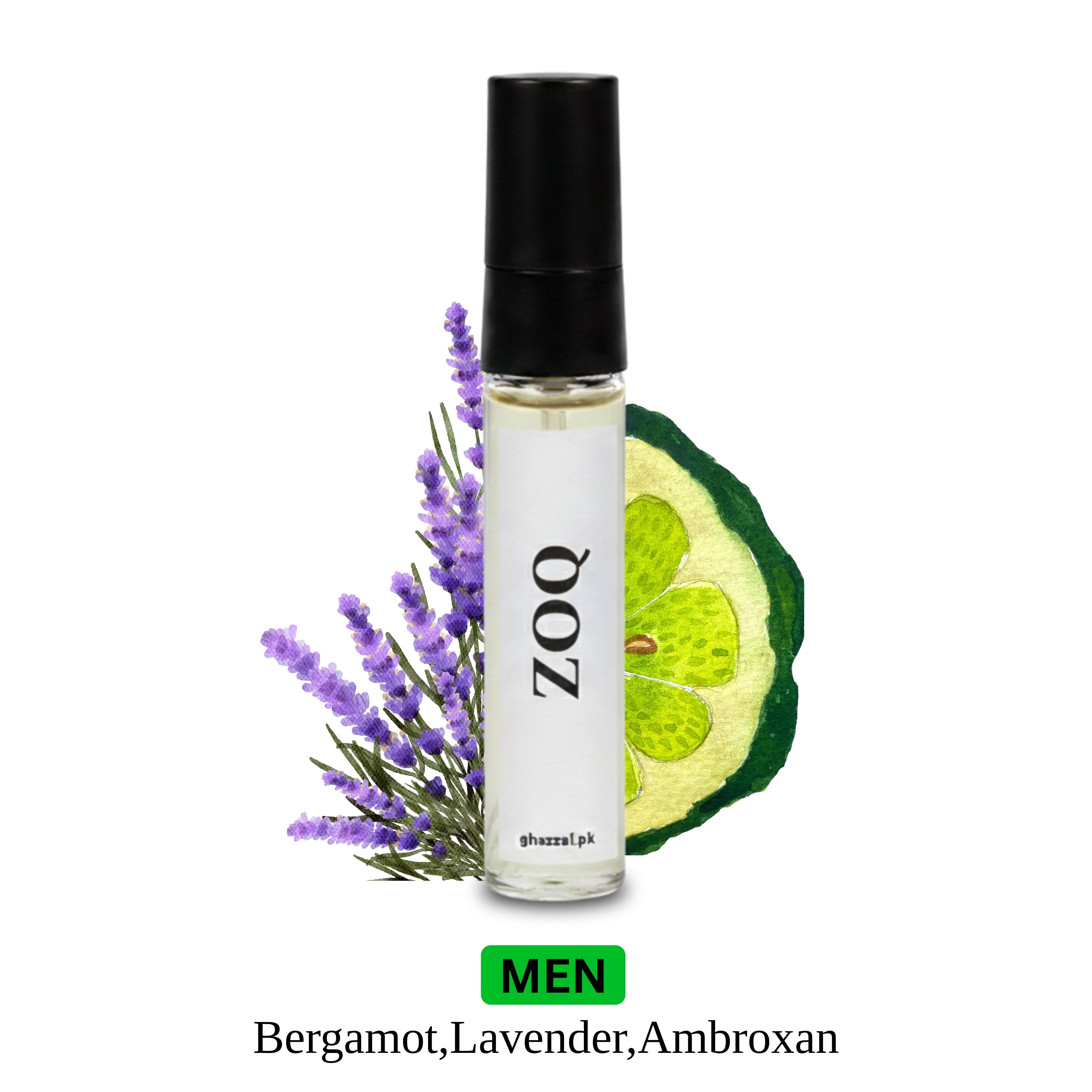 Ghazzal Fragrances – Custom Tester Box (4 × 5ml Perfume Testers)