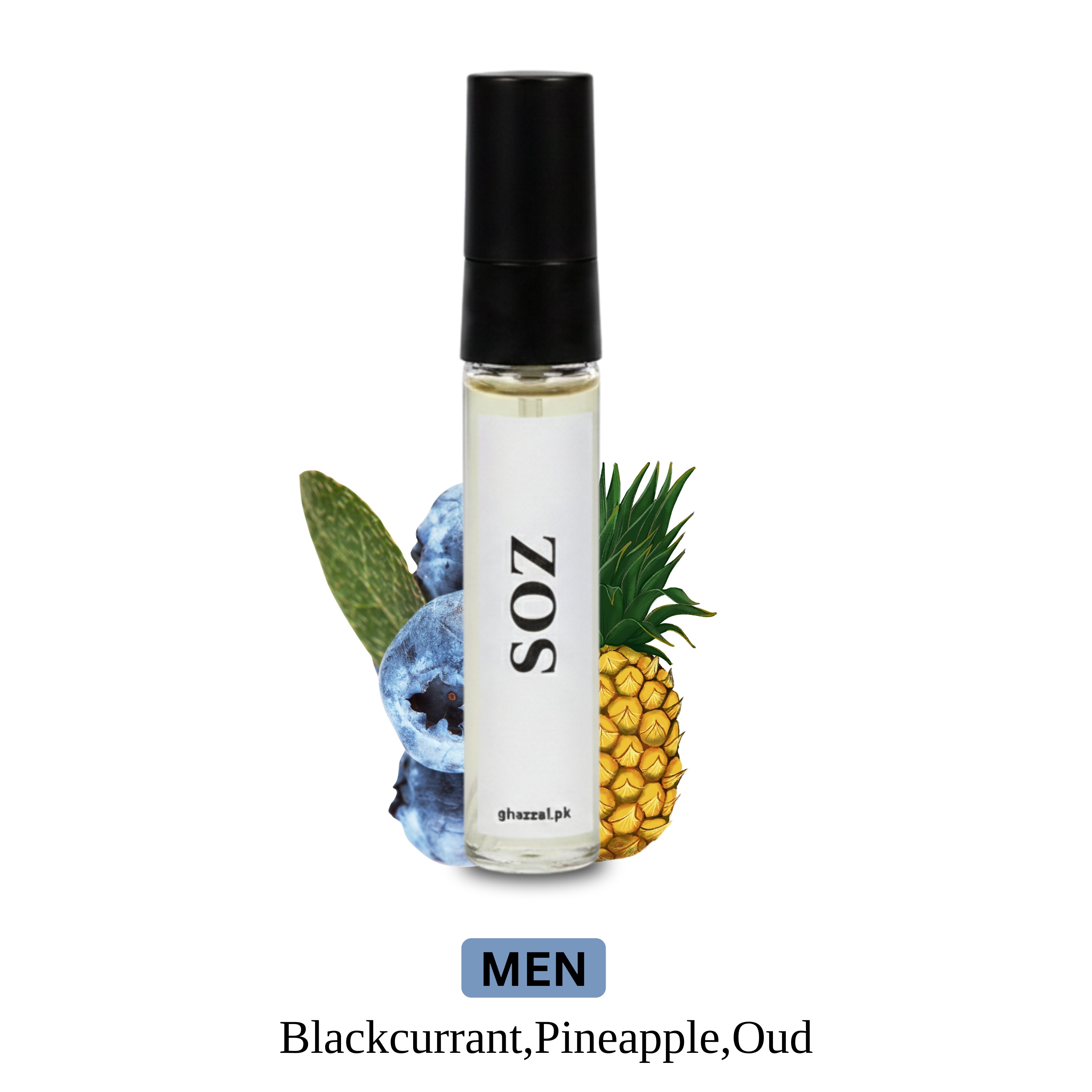 Ghazzal Fragrances – Custom Tester Box (4 × 5ml Perfume Testers)