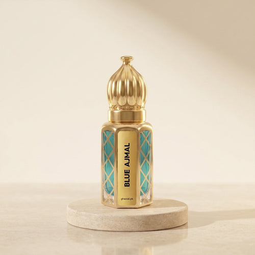 Blue Ajmal Attar - Ghazzal Fragrances - The Essence of Elegance