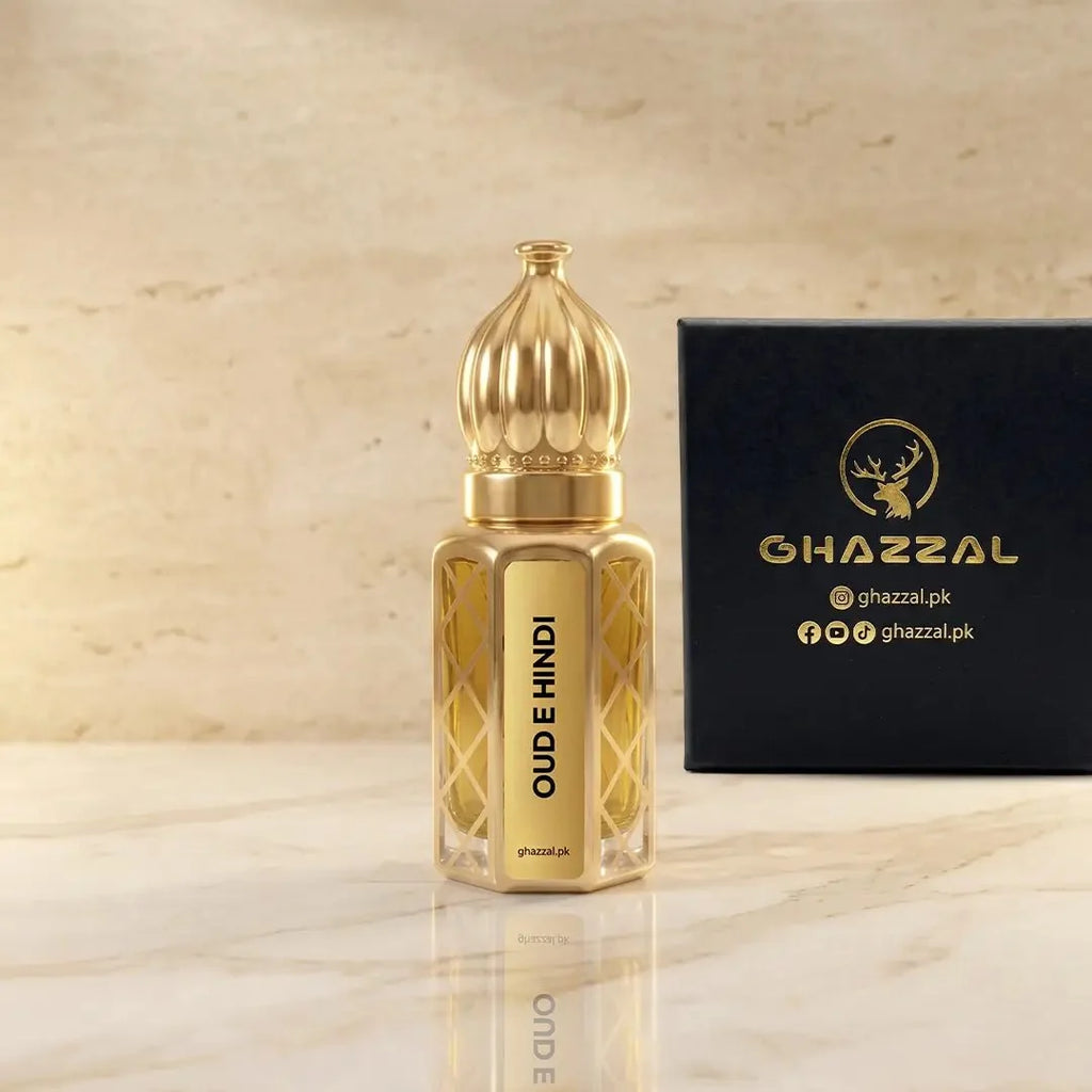 Oud-e-Hindi Attar - Ghazzal Fragrances - The Essence of Elegance