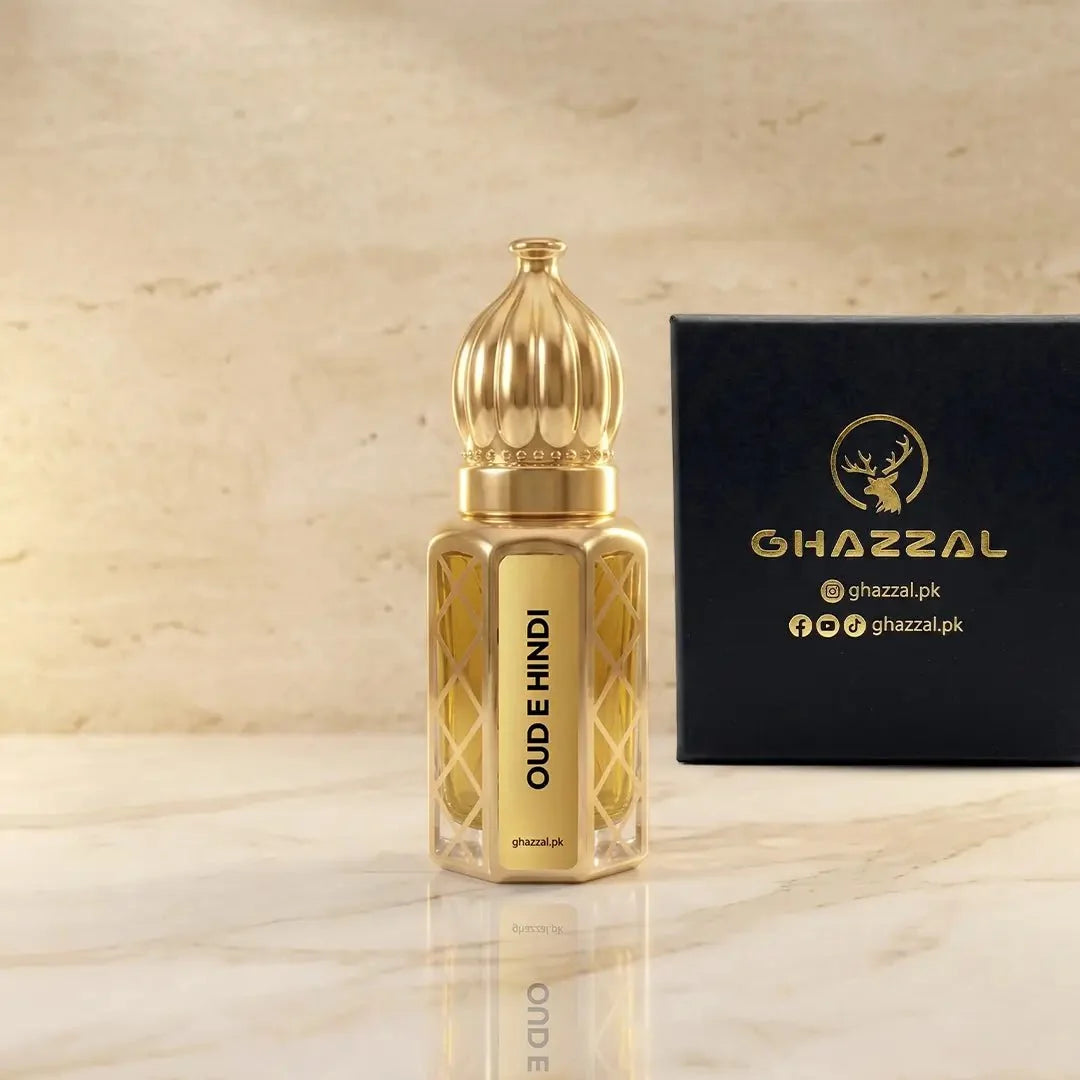 Oud-e-Hindi Attar - Ghazzal Fragrances - The Essence of Elegance