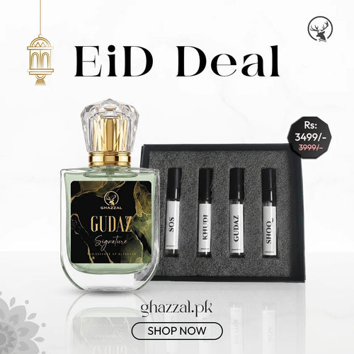 Eid Deal - Ghazzal Fragrances - The Essence of Elegance