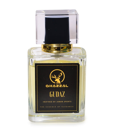 Ghazzal GUDAZ Perfume – Bold Oud & Leather Fragrance Inspired by Imperial Oud - Ghazzal Fragrance