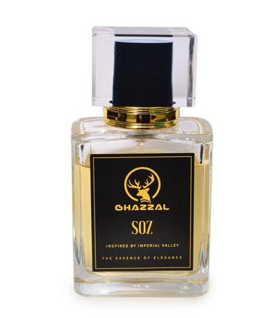 Ghazzal SOZ Perfume – Signature Oud and Citrus Fragrance Inspired by Imperial Valley - Ghazzal Fragrance