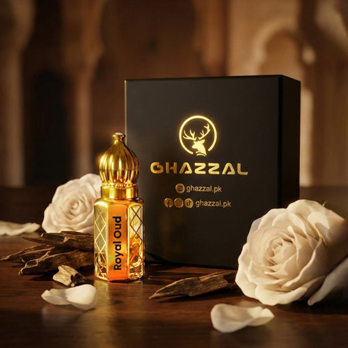Ghazzal Royal Oud Attar - Ghazzal Fragrances - The Essence of Elegance