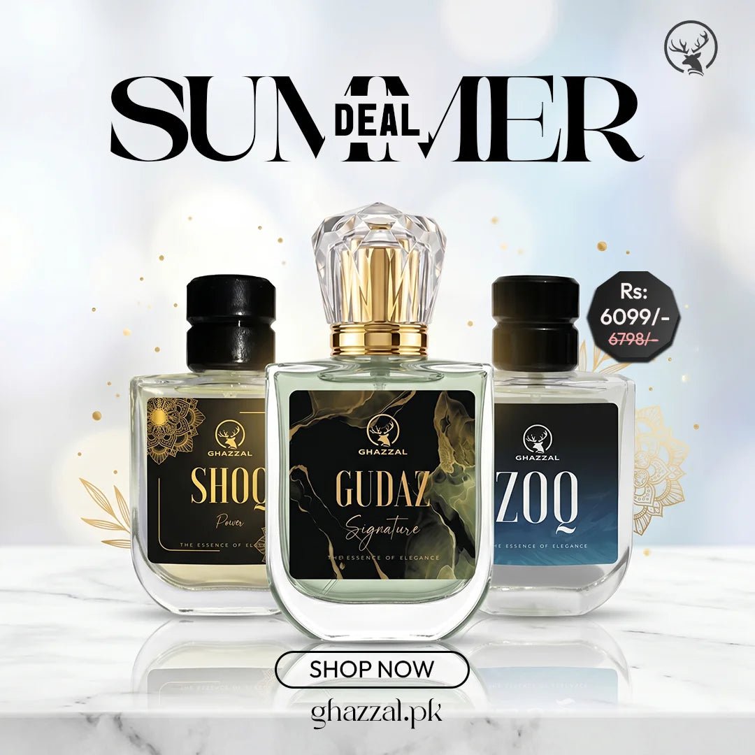 Summer Deal - Ghazzal Fragrances - The Essence of Elegance
