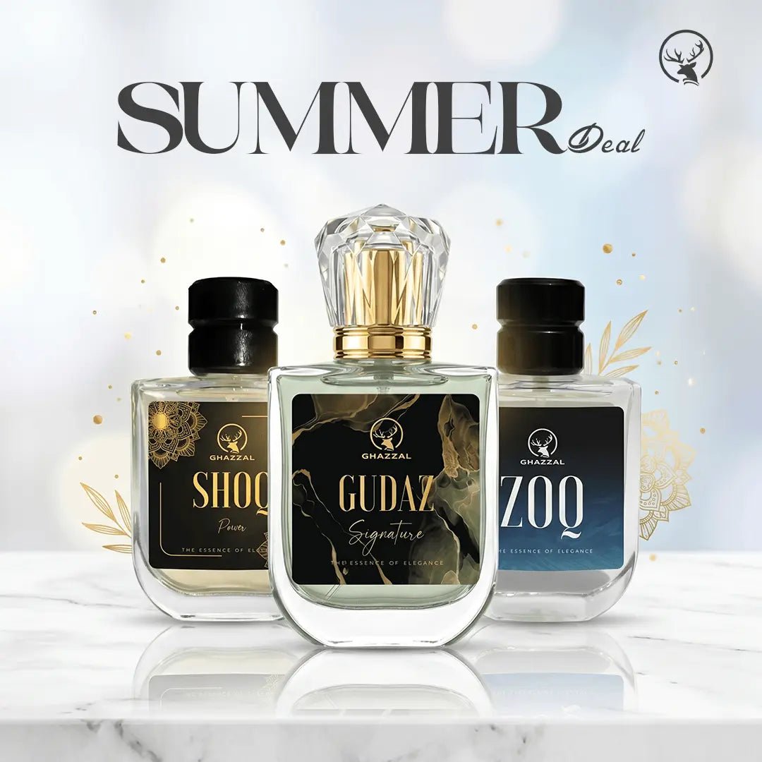 Summer Deal - Ghazzal Fragrances - The Essence of Elegance