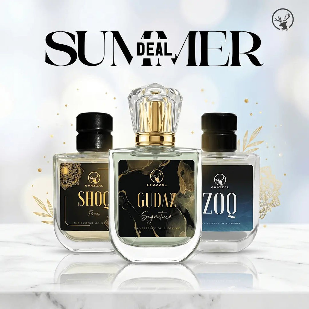 Summer Deal - Ghazzal Fragrances - The Essence of Elegance