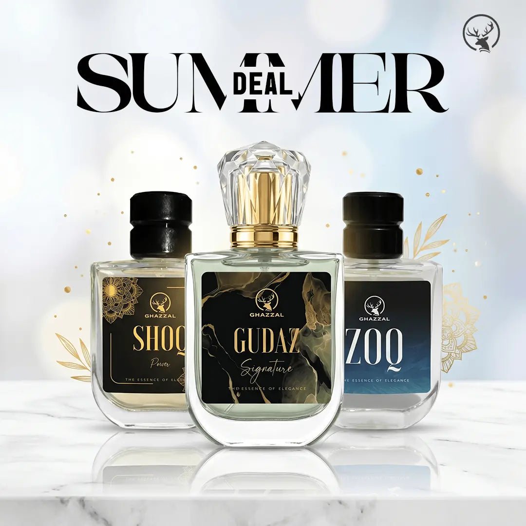 Summer Deal - Ghazzal Fragrances - The Essence of Elegance